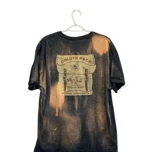 Duluth Pack Tie-Dye Shirt Mens Brown Size XL